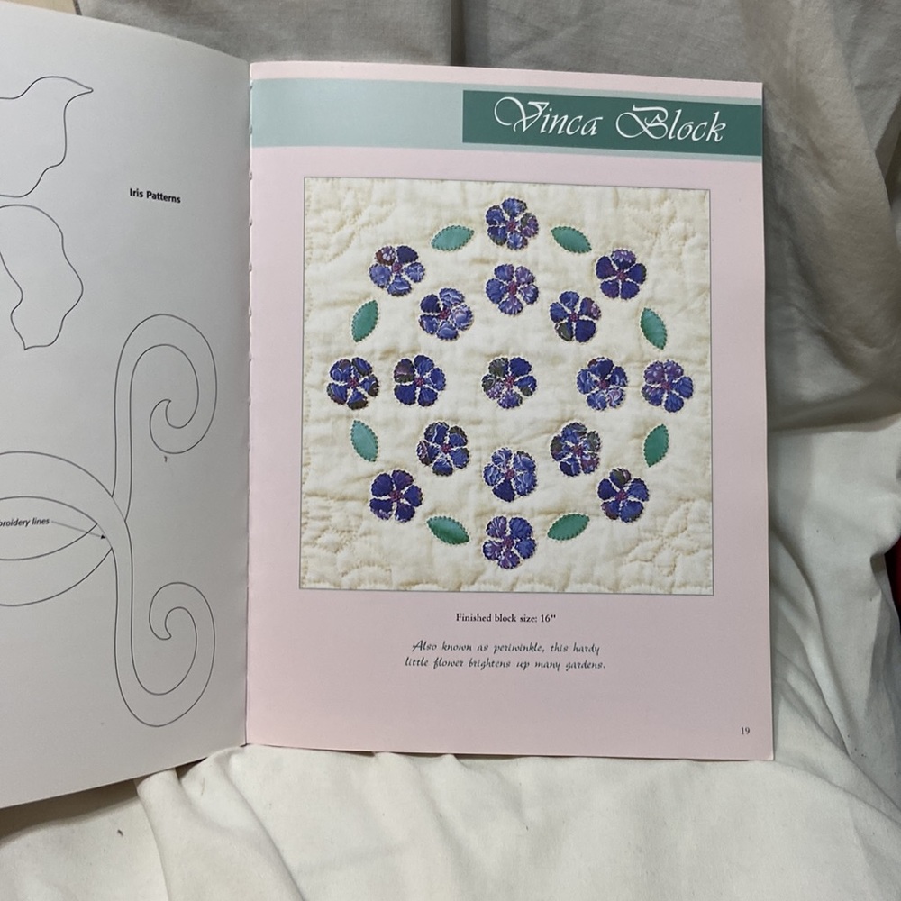 Fantastic Fans by Alice Dunedin Shadow Appliqué by Hetty van Boven vintage books - Picture 5 of 7